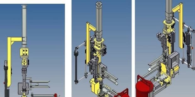 movimentazione di ceste metalliche nell’industria aerospaziale movimentazione di ceste metalliche nell'industria aerospaziale