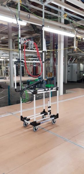 Indeva Lean System Work station trolley