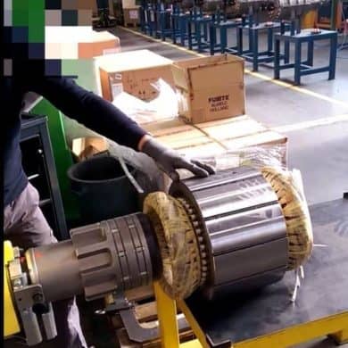 posizionamento rotore posizonamento preciso di un rotore nell'alloggiamento di uno statore