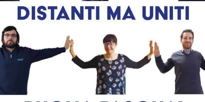 DISTANTI-MA-UNITI Pasqua 2020- tutti alla Scaglia Indeva lavorano insieme a distanza per offrire soluzioni che migliorano ergonomia e sicurezza