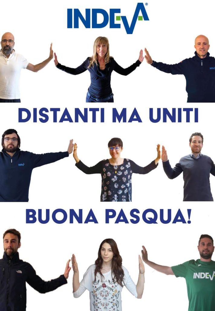 DISTANTI-MA-UNITI Pasqua 2020- tutti alla Scaglia Indeva lavorano insieme a distanza per offrire soluzioni che migliorano ergonomia e sicurezza