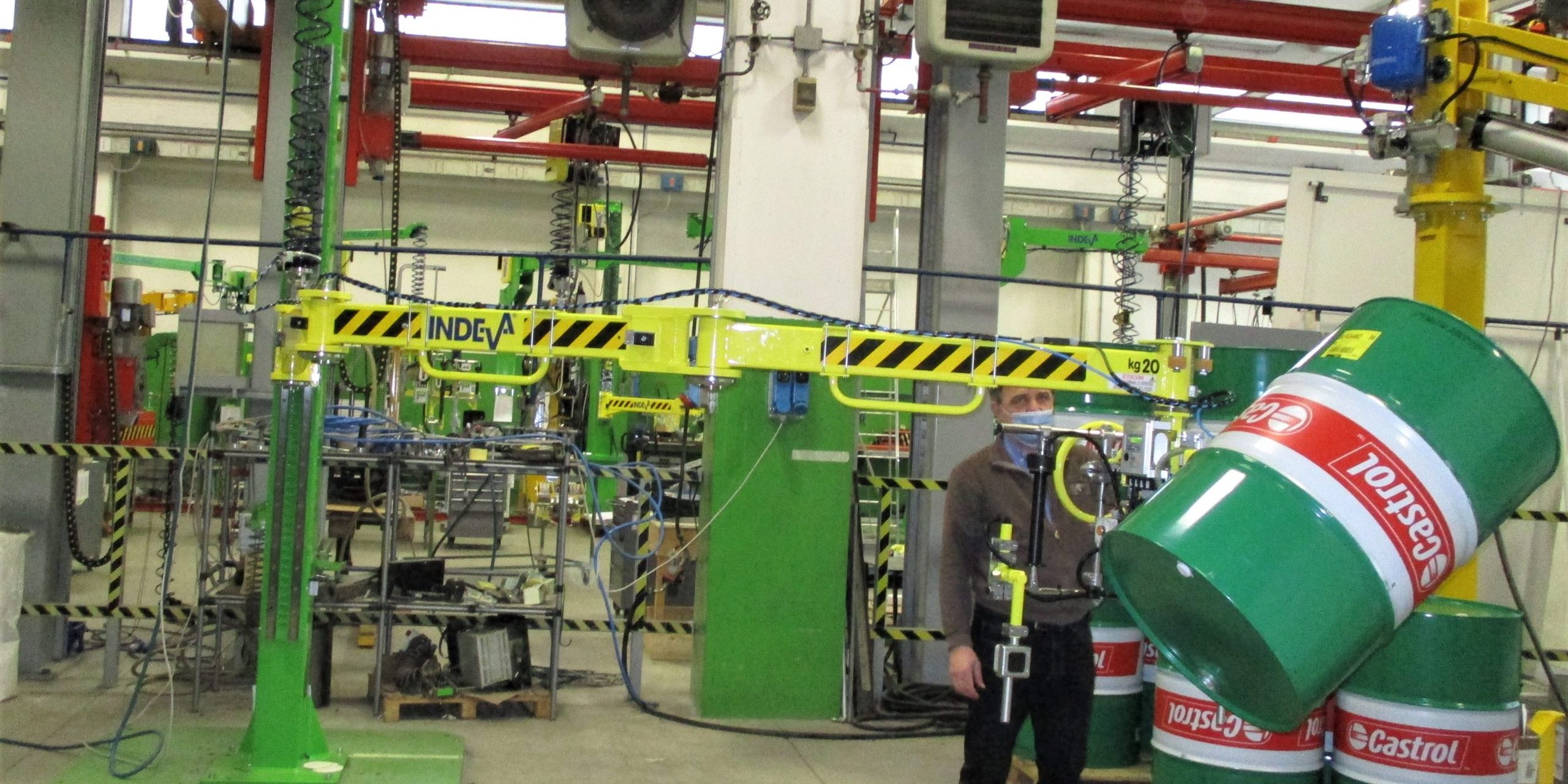fusti Linear manipulator per la movimentazione di fusti
